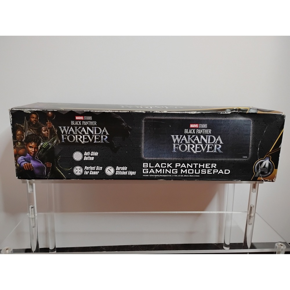Marvel Black Panther Wakanda Forever Gaming Mousepad Desk Mat GA-0011-BLACKP